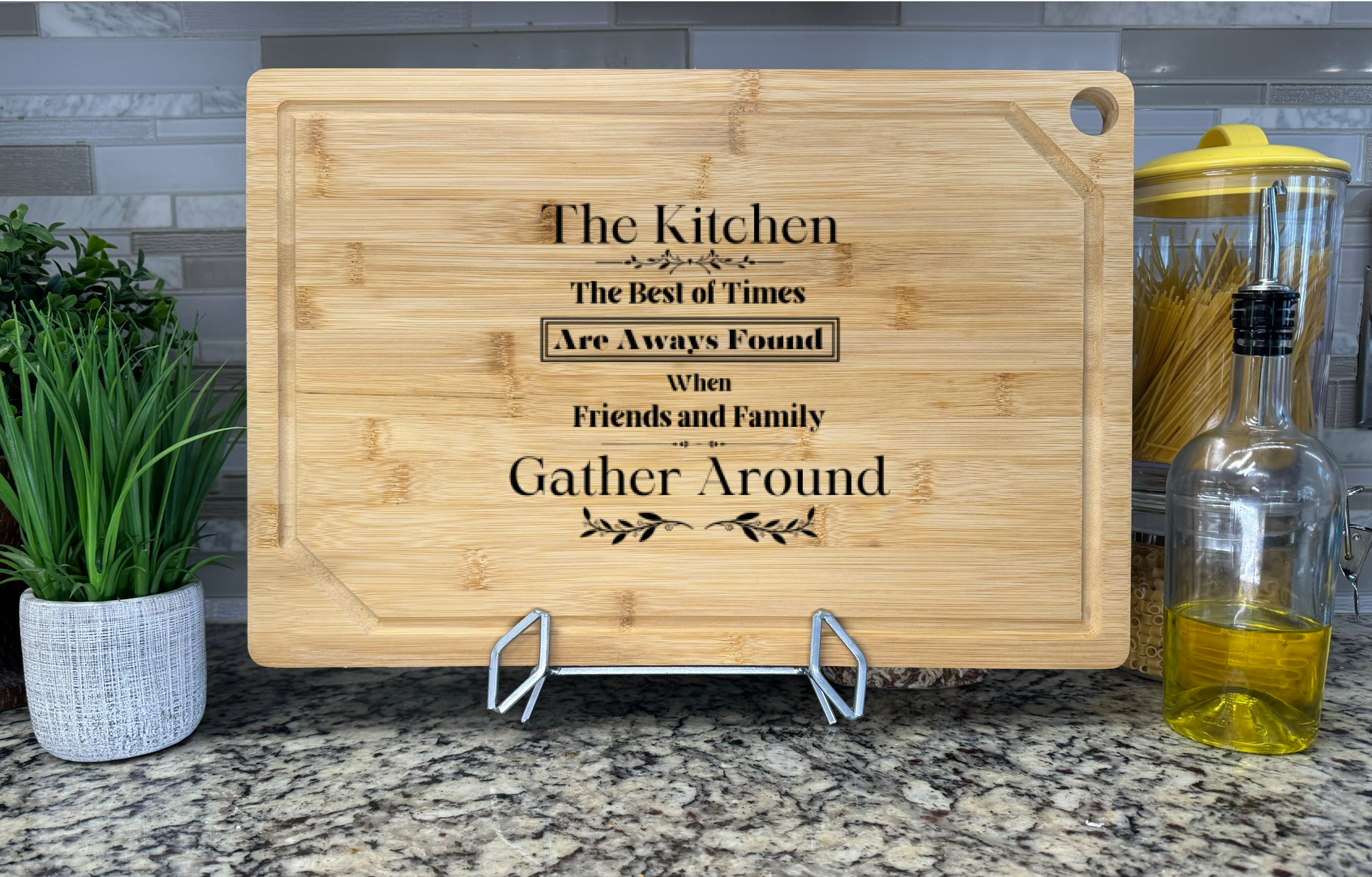 The Kitchen Bamboo Cutting Board - 1404