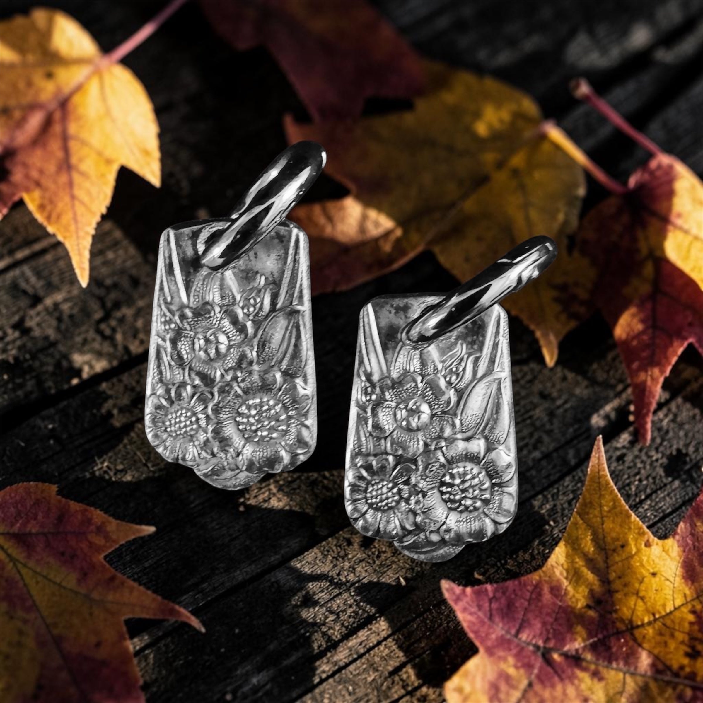 Sunflowers Earrings - 2113