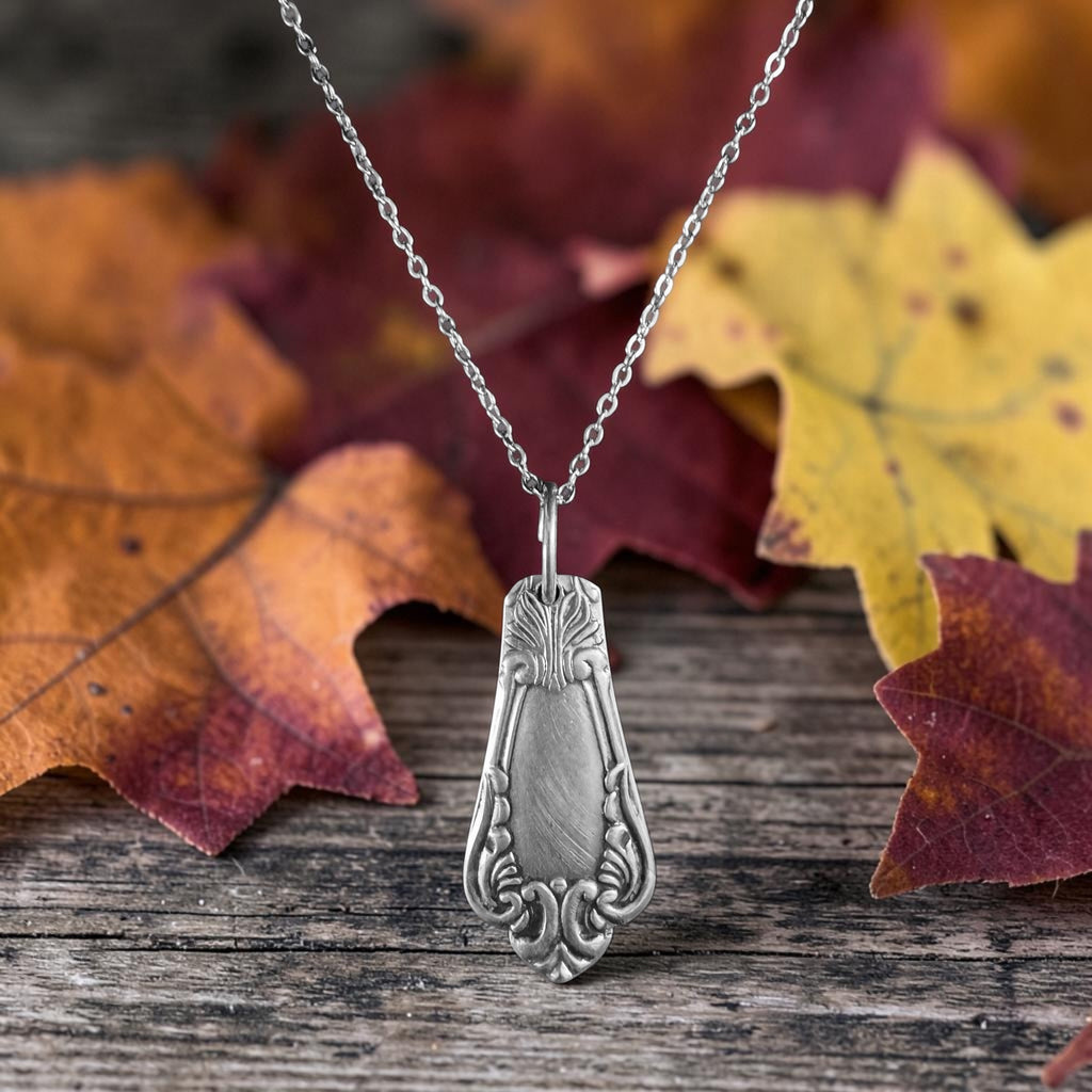Victorian Fire Necklace- Size 24 inch chain - 2101
