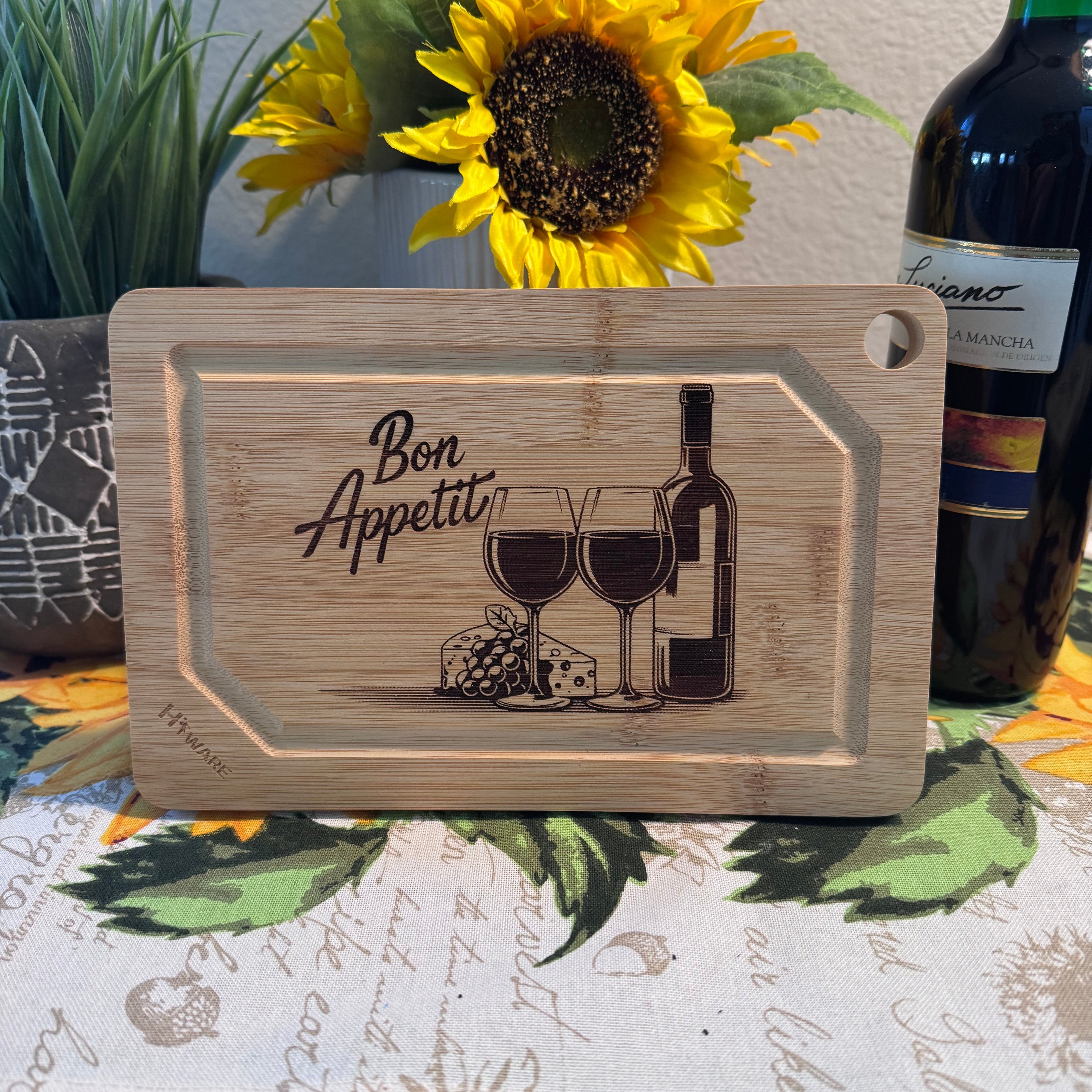 Bon Appetit - Small Cutting Board - 6x9 - 1438